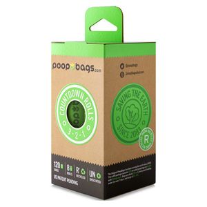 Eco Friendly Poop Bags - Count Down Rolls |